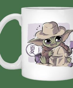 Summer Baby Yoda Mug Gifts for Friends, Gifts for Valentine Day, Coulpe Gifts