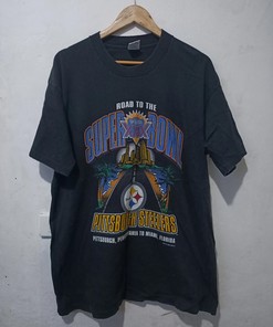 Super Bowl Steelers 1994 Tshirt Pullover Hoodie Crewneck Sweatshirt Reprinted Full Color Full Size Gifts For NFL Fans