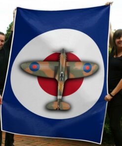 Supermarine Spitfire Blanket Gifts for Family