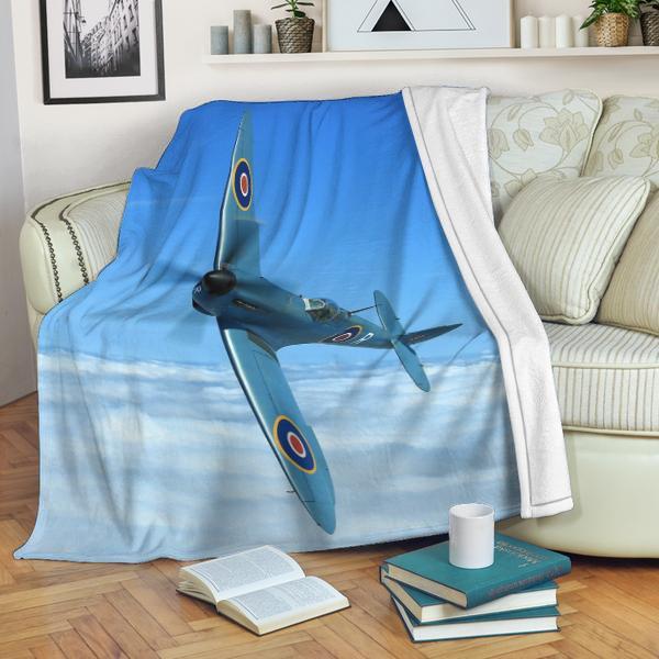 Supermarine Spitfire Blanket Gifts for Supermarin Lovers