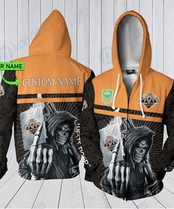 Thahd1085 Phuc Personalized Wests Tigers 3D Hoodie Zip Hoodie, Nrl 3D All Over Print Hoodie Zip Hoodie