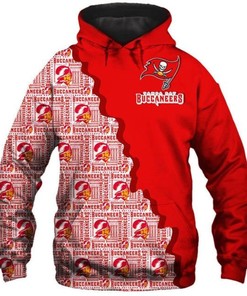 Tampa Bay Buccaneers American Football Team Nfl 3D All Over Print Zip Up Hoodie Option