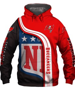 Tampa Bay Buccaneers Hoodie 3D Pullover Sweatshirt Nfl For Fans