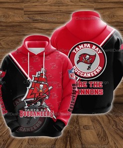 Tampa Bay Buccaneers Nfl Fire The Cannons 3D All Over Printed Hoodie
