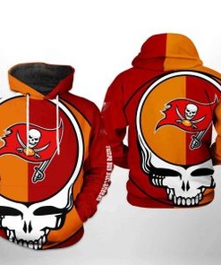 Tampa Bay Buccaneers Nfl Grateful Dead 3D All Over Print Zip Up Hoodie Option