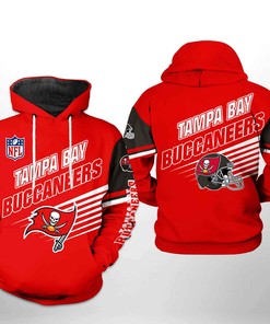 Tampa Bay Buccaneers Nfl Team 3D All Over Print Zip Up Hoodie Option