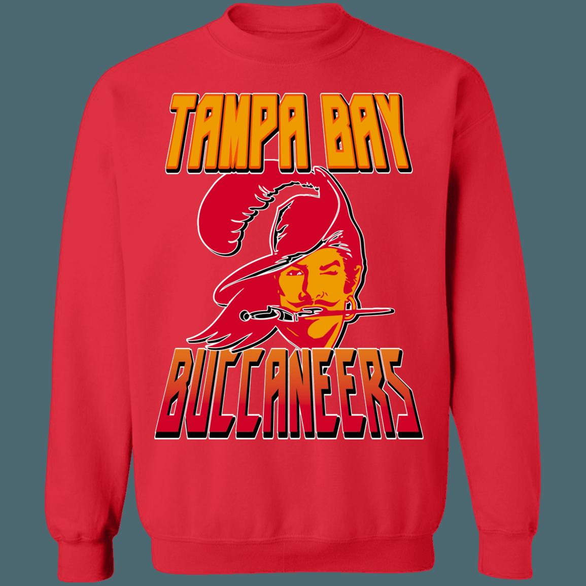 Tampa Bay Buccaneers Vintage 1970's NFL Crewneck Sweatshirt Hoodie Shirt Gifts for Fans - Image 2