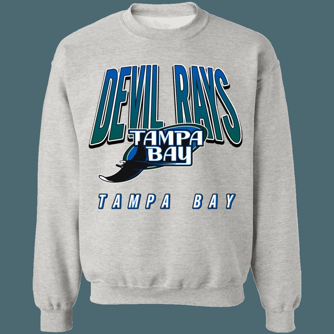 Tampa Bay Devil Rays Retro 90's Crewneck Sweatshirt Hoodie Shirt Gifts for MLB Fans - Image 2