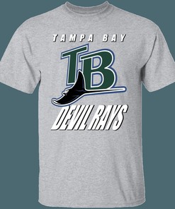 Tampa Bay Devil Rays Retro MLB T-Shirt Sweatshirt Hoodie Gifts for Fans