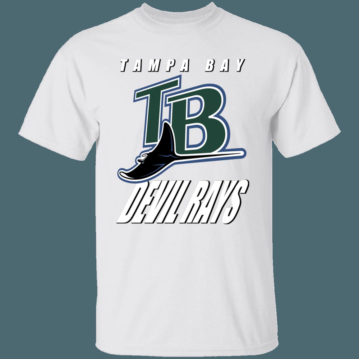 Tampa Bay Devil Rays Retro MLB T-Shirt Sweatshirt Hoodie Gifts for Fans - Image 2