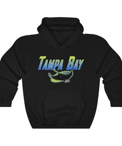 Tampa Bay Devil Rays Vintage 90's MLB Hoodie Sweatshirt Shirt Gifts for MLB Fans