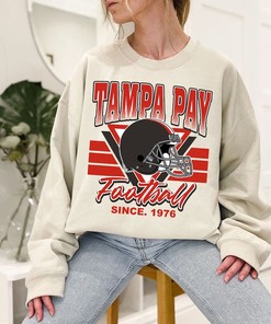 Tampa Bay Football Team Sweatshirt, Vintage Tampa Bay Football Crewneck Sweatshirt, American Football Fan, NFL Shirt