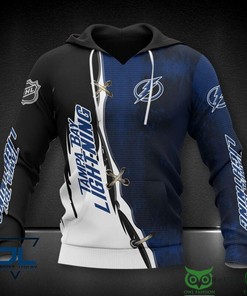 Tampa Bay Lightning 3D Hoodie Zip Hoodie, Nhl 3D All Over Print Hoodie Zip Hoodie