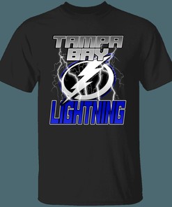 Tampa Bay Lightning LIGHTNING STORM Vintage NHL T-Shirt Sweatshirt Hoodie Gifts for Fans