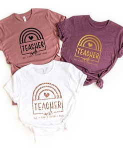Teacher Mode Shirt, Gift For Teacher, Teacher Shirts, Teaching Shirt, Teacher Gift, Funny Teacher Shirt, Teacher Life, All Day Every Day