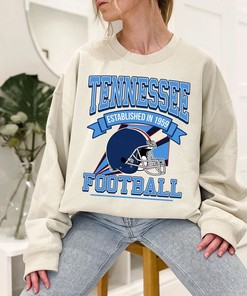 Tennessee Football Team Sweatshirt, Retro Tennessee Football Crewneck Sweatshirt, American Football Fan, NFL Shirt