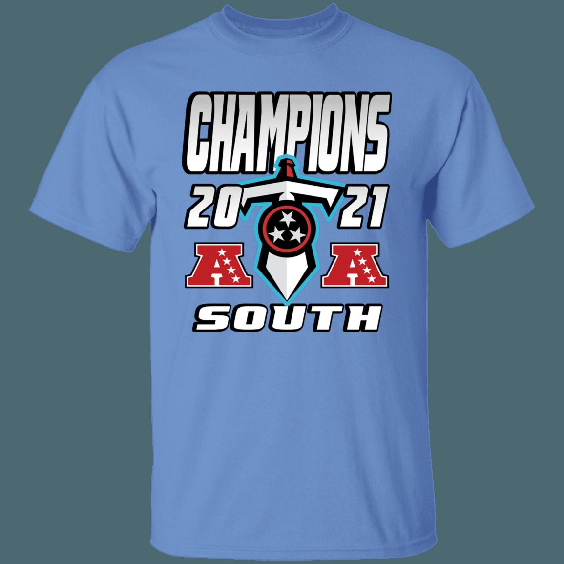Tennessee Titans 2021 AFC South Division Champions Retro NFL T-Shirt Sweatshirt Hoodie Gifts for Fans
