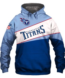 Tennessee Titans Hoodie 3D Hoodie Zip Hoodie, Nfl 3D All Over Print Hoodie Zip Hoodie New Season