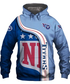 Tennessee Titans Hoodie 3D Pullover Sweatshirt Nfl For Fans