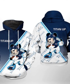 Tennessee Titans Nfl 3D All Over Printed Hoodie