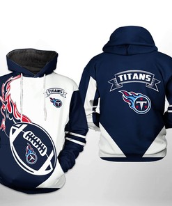 Tennessee Titans Nfl Classic 3D All Over Print Zip Up Hoodie Option