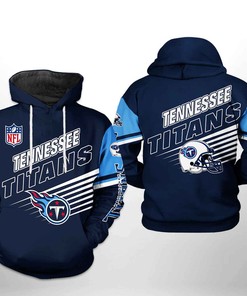 Tennessee Titans Nfl Team 3D All Over Print Zip Up Hoodie Option