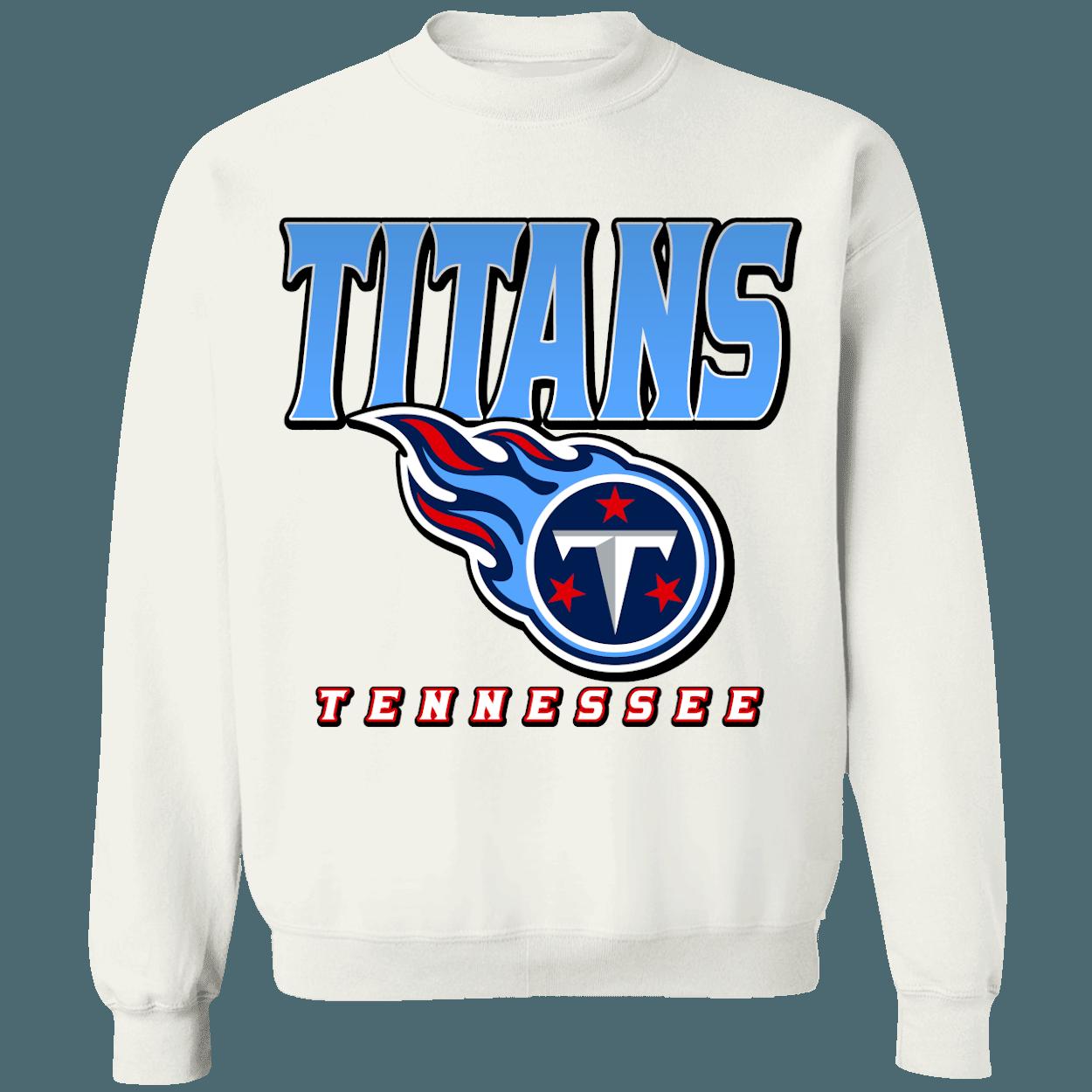 Tennessee Titans Retro 90's NFL Crewneck Sweatshirt Hoodie Shirt Gifts for Fans - Image 3