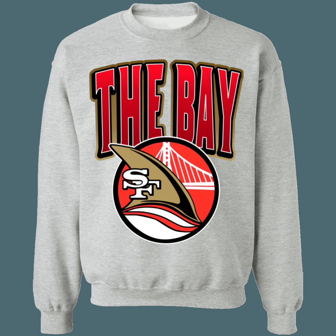 The Bay 49ers Warriors NFL/NHL/NBA Mash-Up Sweatshirt Hoodie Shirt Gifts for Fans - Image 2