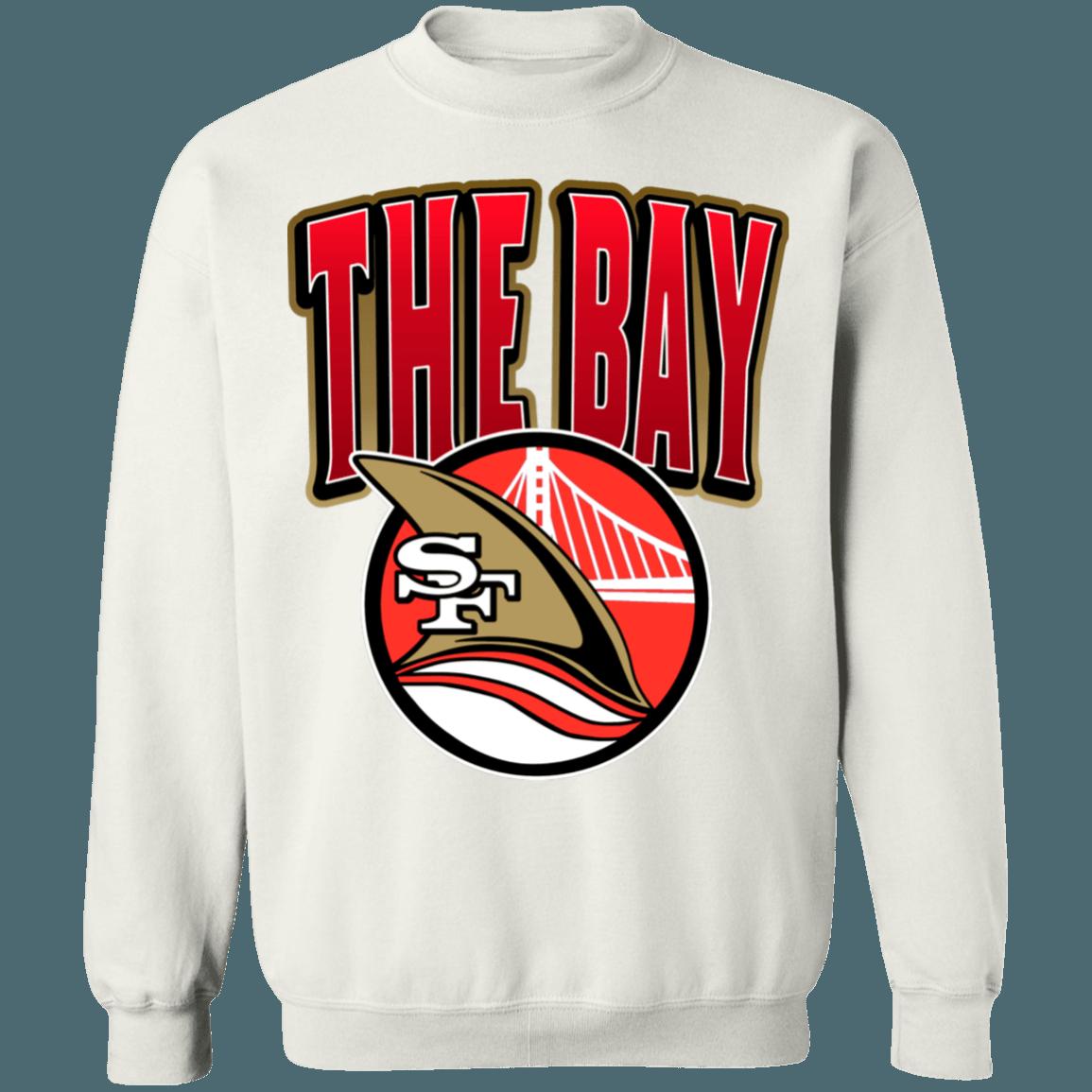 The Bay 49ers Warriors NFL/NHL/NBA Mash-Up Sweatshirt Hoodie Shirt Gifts for Fans - Image 3
