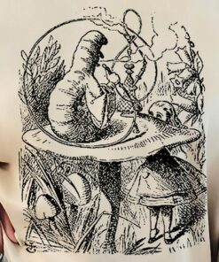 The Caterpillar Parody Alice In Wonderland Psychedelic Cool Gift T Shirt, Disney Matching Family Shirt