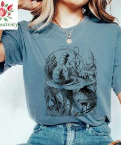 The Caterpillar Parody Alice In Wonderland Psychedelic Cool Gift T Shirt, Disney Matching Family Shirt
