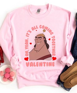 The Emperor's New Groove Kronk Valentine's Day T-Shirt Disney Valentine Together Shirt The Emperor's New Groove Valentine Tee Couple Gift