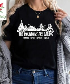 The Mountains Are Calling, Disney Mountain Shirt, Big Thunder Mountain, Splash Mountain Shirt, Disney Shirt, Disney Space Shirt