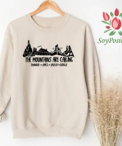 The Mountains Are Calling, Disney Mountain Shirt, Big Thunder Mountain, Splash Mountain Shirt, Disney Shirt, Disney Space Shirt