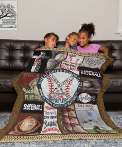 There'S No Crying In Baseball Fleece Blanket - Gift Ideas For Baseball Boyfriend