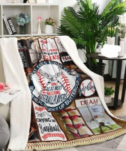 There'S No Crying In Baseball Fleece Blanket - Gift Ideas For Baseball Boyfriend