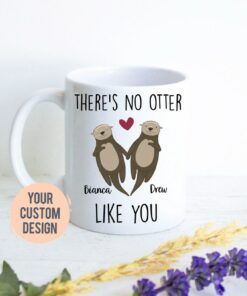 There's No Otter Like You Funny Boyfriend Gift, Anniversary Gift, Valentine's Day Gift, Personalized Gift For Wife