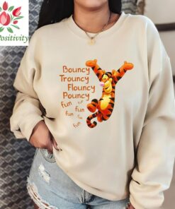 Tigger Bounce Shirt, Disney Shirts, Winnie The Pooh Shirt, Happy Tigger Shirt, Disney Bound Shirt, Bouncy Trouncy Flouncy Funny Tigger Shirt