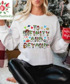 To Infinity and Beyond Couple Matching Shirts - Toy Story Family T-shirt, Sweater, Hoodie - Pixar Disney Vacation Family and Friends Gifts