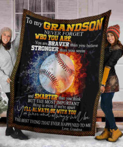 To My Grandson – Baseball Hot & Cool- Baseball'S Lover Gift