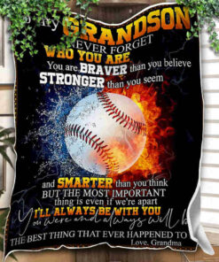 To My Grandson – Baseball Hot & Cool- Baseball'S Lover Gift