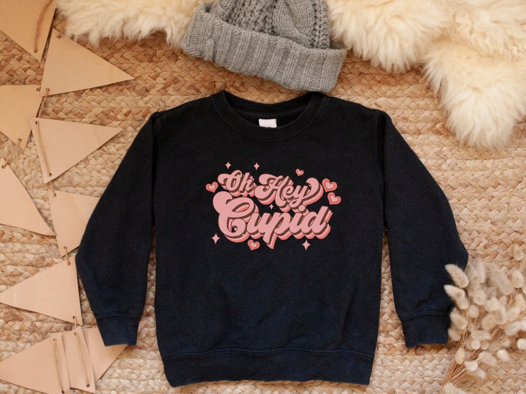 Toddler Valentine's Day Sweatshirt, Kid's Valentine's Sweatshirt, Retro Toddler Sweatshirt, Mommy and Me Matching Style