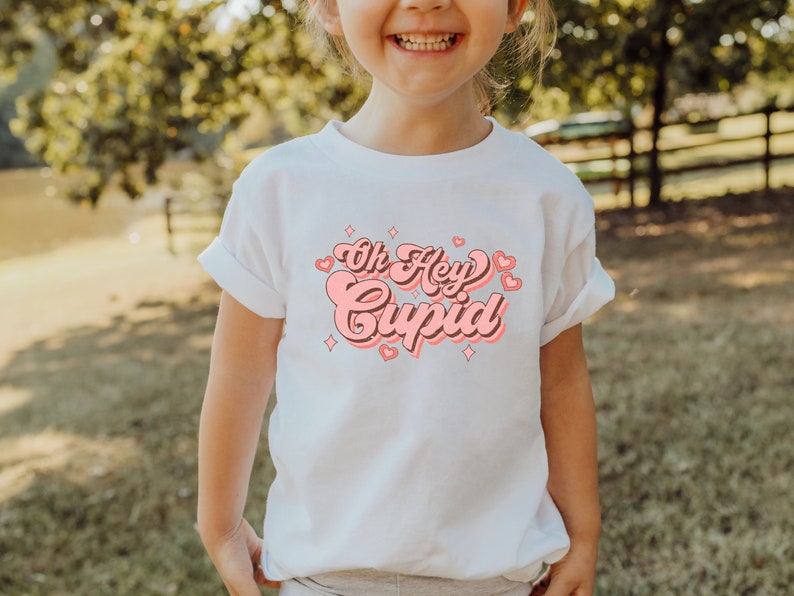 Toddler Valentine's Day Sweatshirt, Kid's Valentine's Sweatshirt, Retro Toddler Sweatshirt, Mommy and Me Matching Style - Image 4