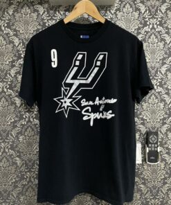 Tony Parker San Antonio Spurs Tshirt Sweatshirt Hoodie Crewneck Sweatshirt Pullover Reprinted Full Color Full Size Gifts for NBA Fans