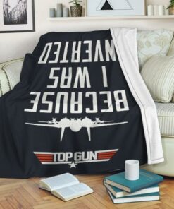Topgun Blanket Top Gun Maverick Blanket