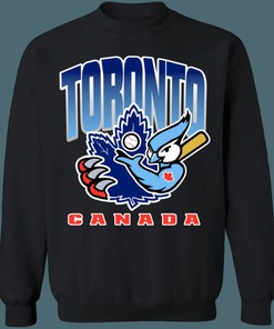 Toronto Blue Jays Leafs Raptors MLB/NHL/NBA Mash-Up Sweatshirt Hoodie Shirt