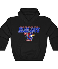 Toronto Blue Jays T-BIRD Vintage 90's MLB Hoodie Sweatshirt Shirt Gifts for Fans