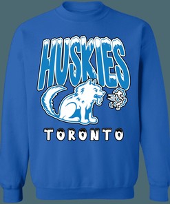Toronto Huskies Vintage NBA Crewneck Sweatshirt Hoodie Shirt Gifts for Fans