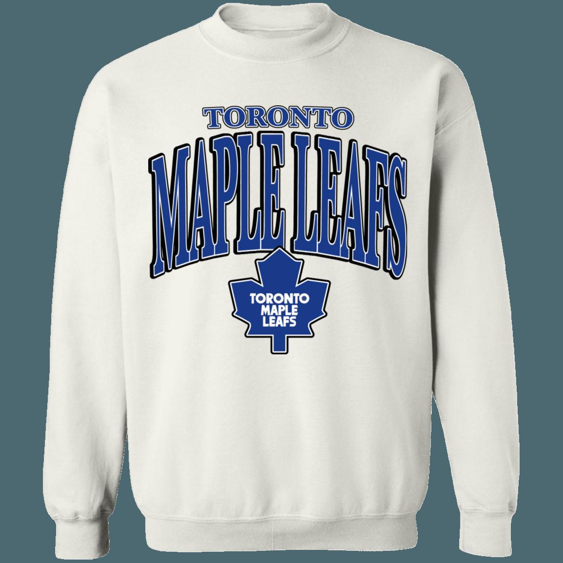Toronto Maple Leafs 90's Retro NHL Crewneck Sweatshirt Hoodie Shirt Gifts for Fans - Image 3