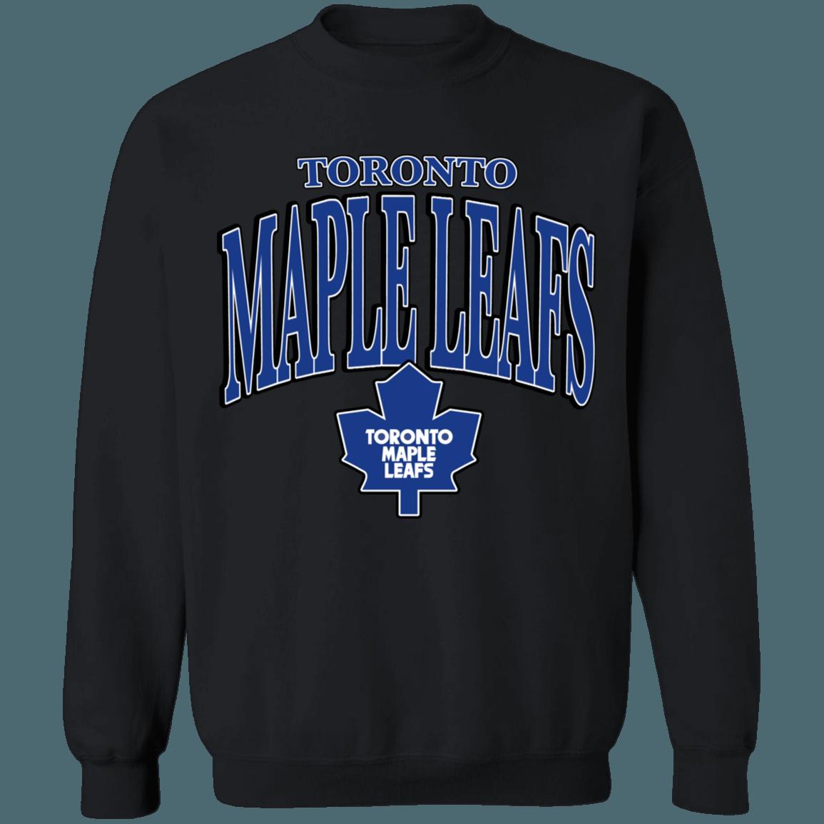 Toronto Maple Leafs 90's Retro NHL Crewneck Sweatshirt Hoodie Shirt Gifts for Fans - Image 4